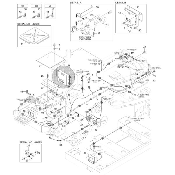 21Q6-32180 Controller Computer MCU HYUNDAI Excavator Spare Parts Fitting For R220LC-9S