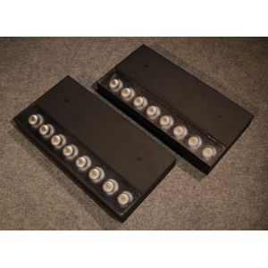 China 1-10V Dimmable Black Color Squre Shape Of COB LED Wall Lamp With Meanwell Driver on sale