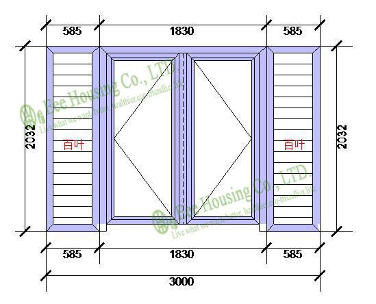 Aluminum Glass Louvered windows,Hurricane-proof Louvered windows,shutters