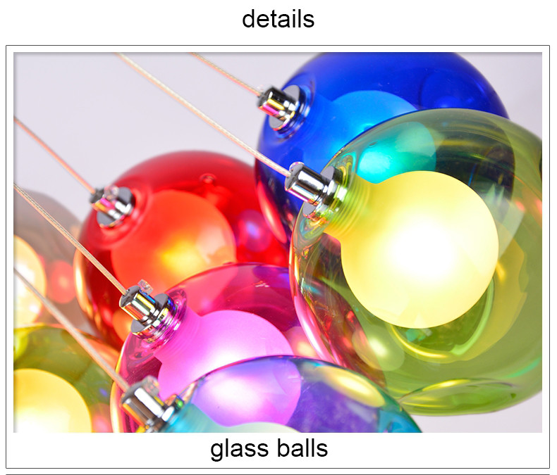 Modern Ball Pendant Light G4 for Living Room Dining Home Decoration 28 Cluster Pendant Light(WH-GP-137)