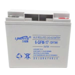  LIRUISI 6-GFM-17Ah 12V17Ah valve sealed UPS lead-acid battery Manufactures