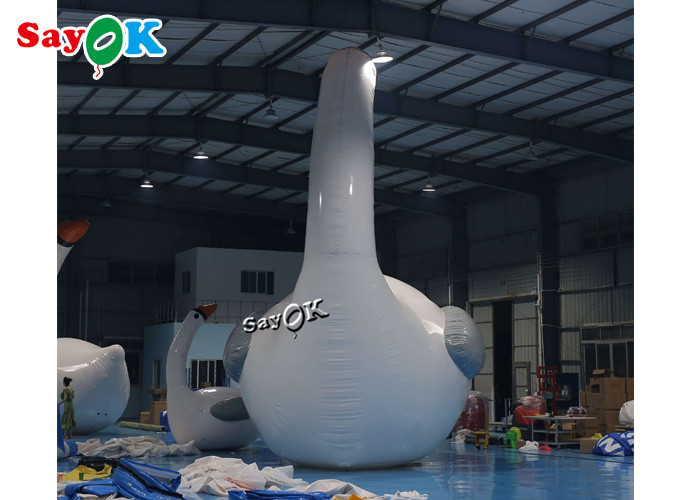 6m 20ft Pvc Airtight Inflatable Goose Model For Ad Decoration