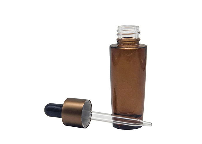 30ml Petg Clear Press Essential Oil Bottle With Dropper