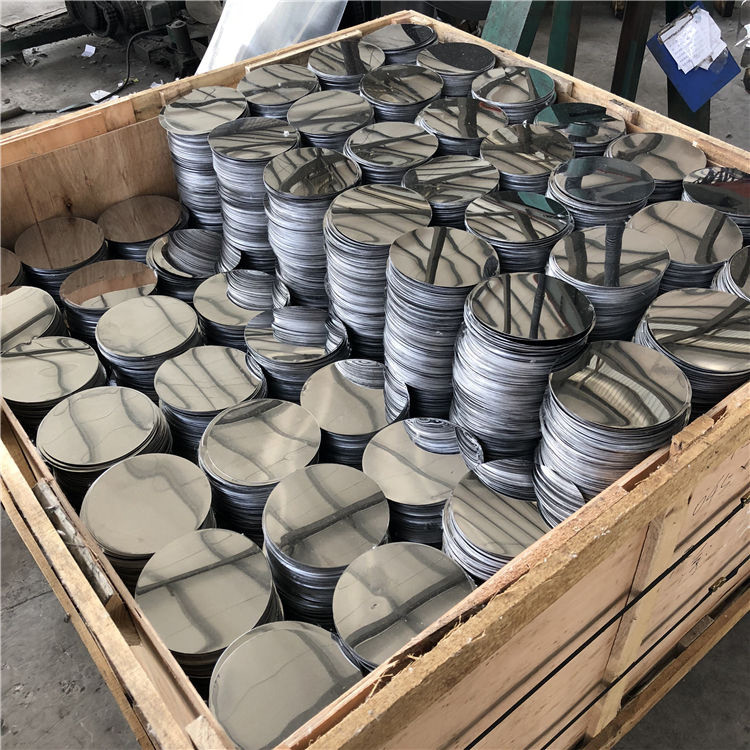 Mill Edge Stainless Steel Disc Punching 316 410 430 Round Steel Disc