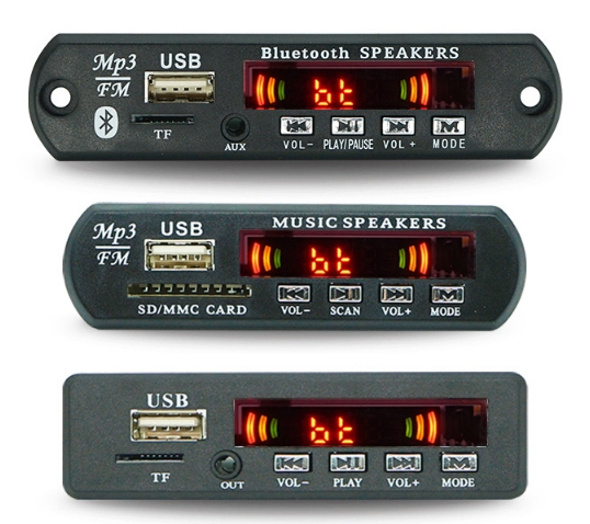 FM Radio Function MP3 BT Decoder Board Lossless Audio Readout FM Folder Player Decoder