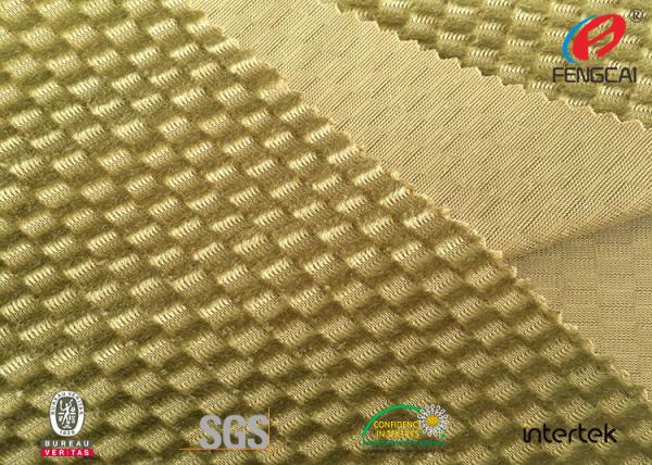 Textured Micro Velvet Upholstery Fabric , Furniture Upholstery Material For