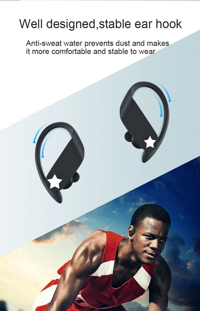 Sweatproof Bluetooth Headphones BT10 Wireless Workout Earbuds