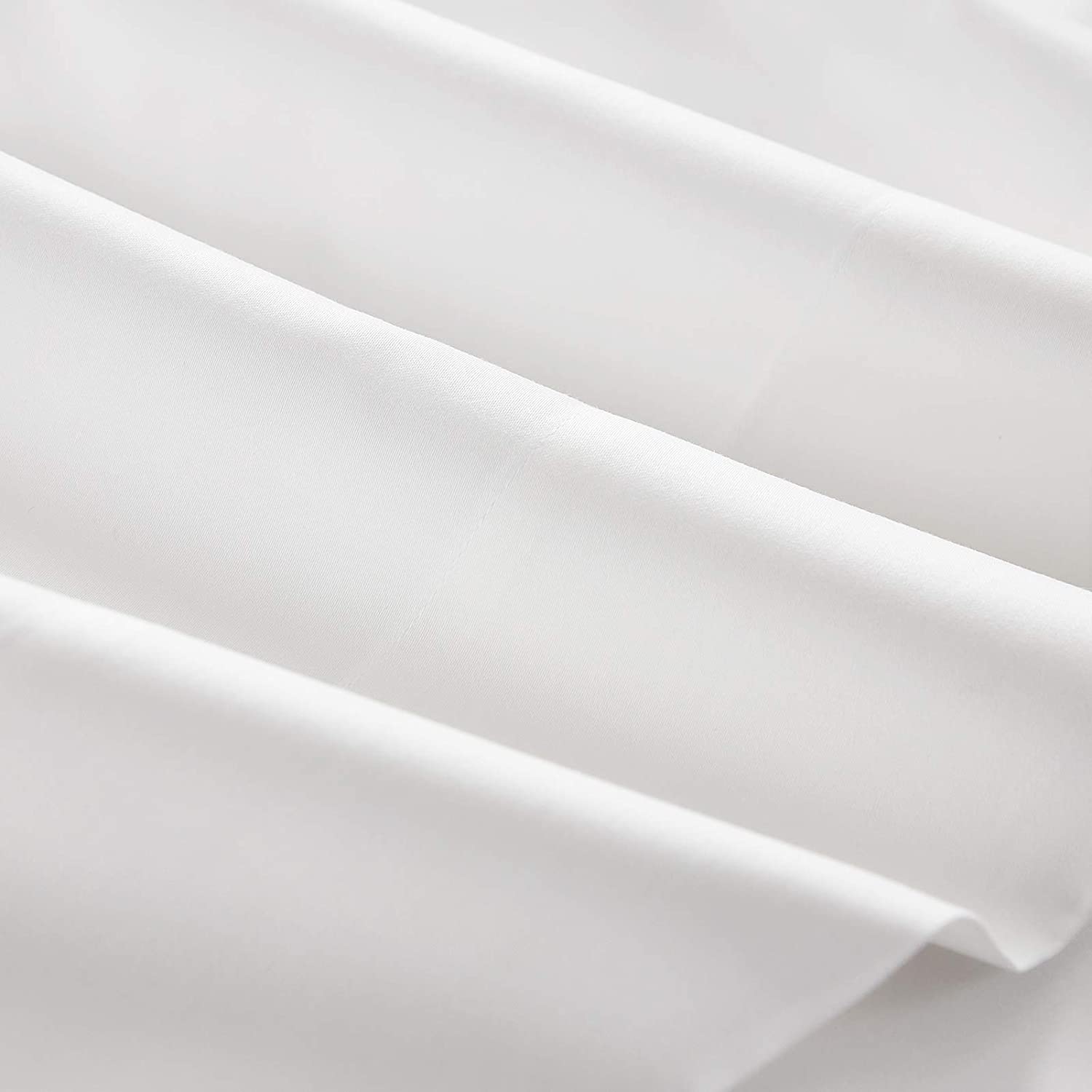 4 Piece 100% Cotton Luxury Soft Breathable Deep Pocket Bed Sheet Set with Portable
