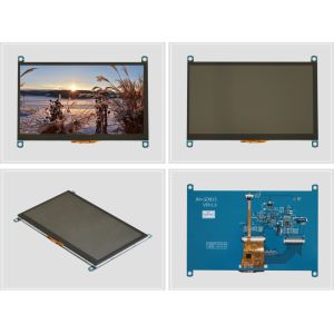 Wide Viewing Angle Smart LCD Module With RGB LCD Interface 300cd/M2 Touch Screen