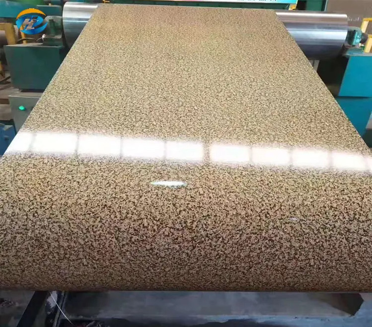 Textured / Matte Finishes Embossed Pattern Printed Steel Z70 0.55*1200mm Used For Household Appliance​ Board
