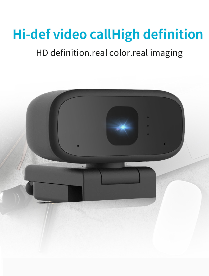 720p OEM ODM Digital High Definition Webcam Built In Microphone