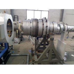 China PE HDPE LDPE Raw Material Plastic Pipe Production Line with OMRON Temperature Controller on sale