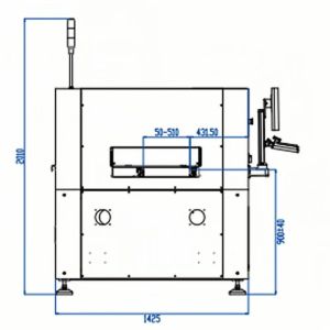 2.2kw Fully Automatic Pcb Solder Paste Printer High Precisely