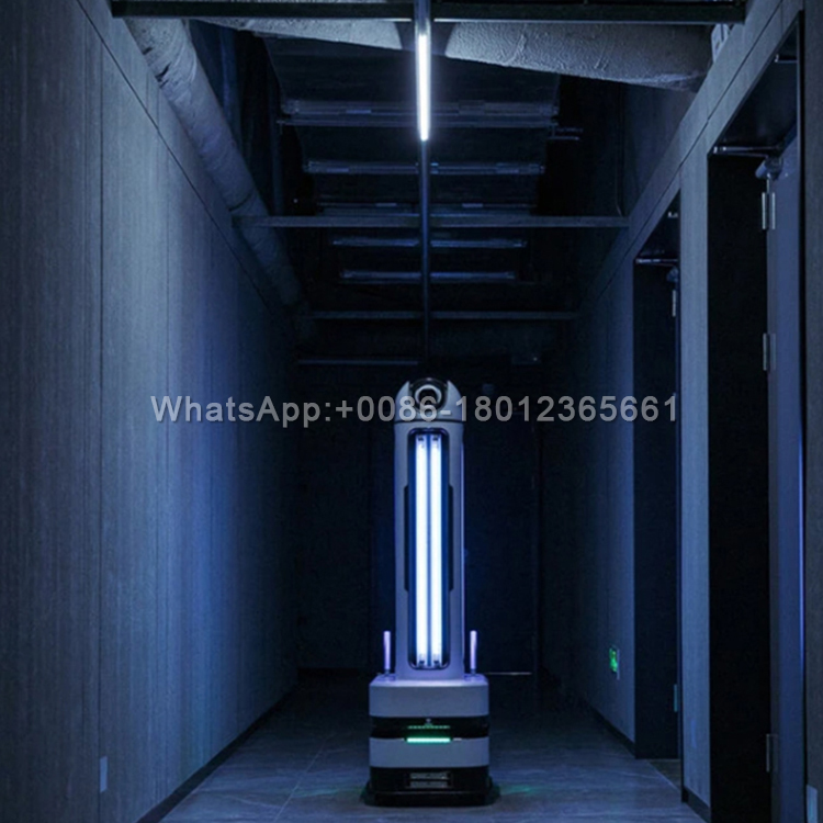 Hospitals Ultraviolet Light Contactless Virus Killing Robot