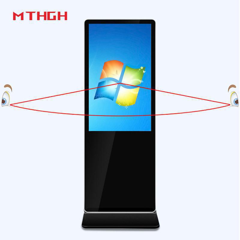 43 Inch High Definition Floor Standing Free Standing Digital Signage With Max Resolution 1920x1080 01