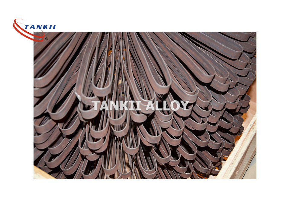 Black Surface FeCrAl Alloy High Resistance Furnace Wire Ribbon Shape