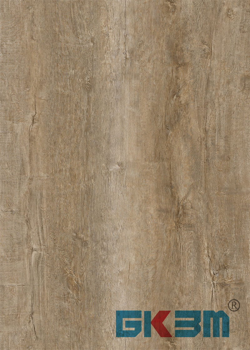 5mm DP-W82292-1 Gray Oak Waterproof SPC Flooring Plank Anti Termite Scratch Resistant