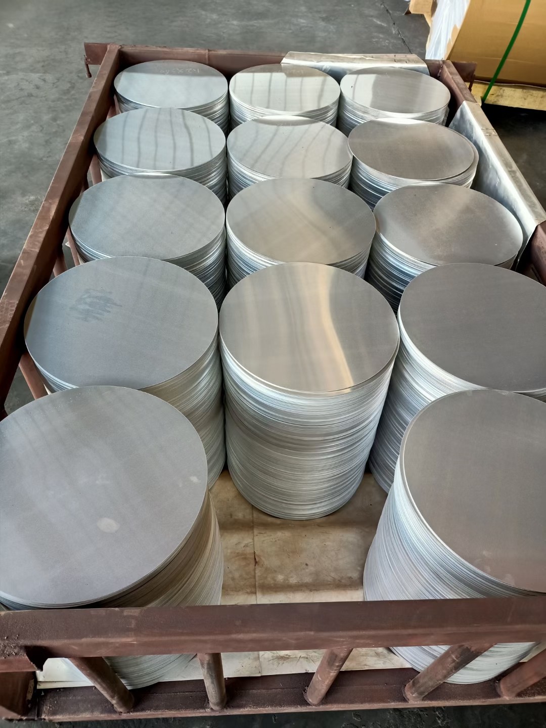 1050 1100 1050 5754 Aluminum Disc For Traffic Signs Utensils