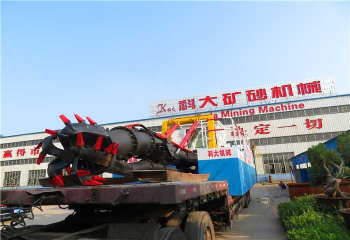 10m 6 Inch River Dredger 7000m3/hr River Sand Dredging Machine