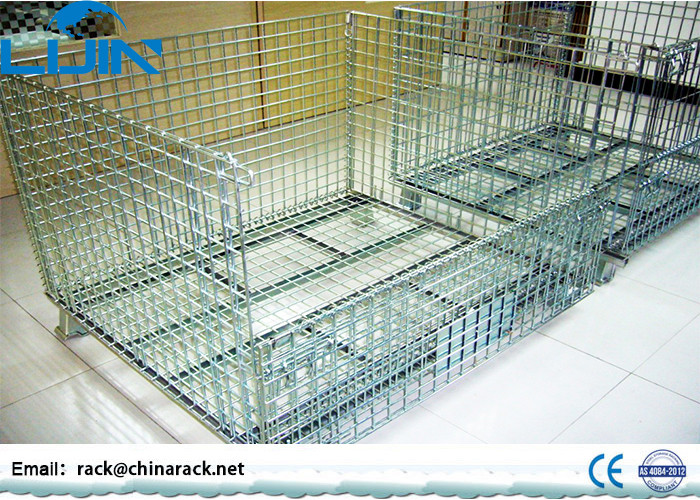 storage Collapsible wire cage with 3 ~ 4 layers for saving more space