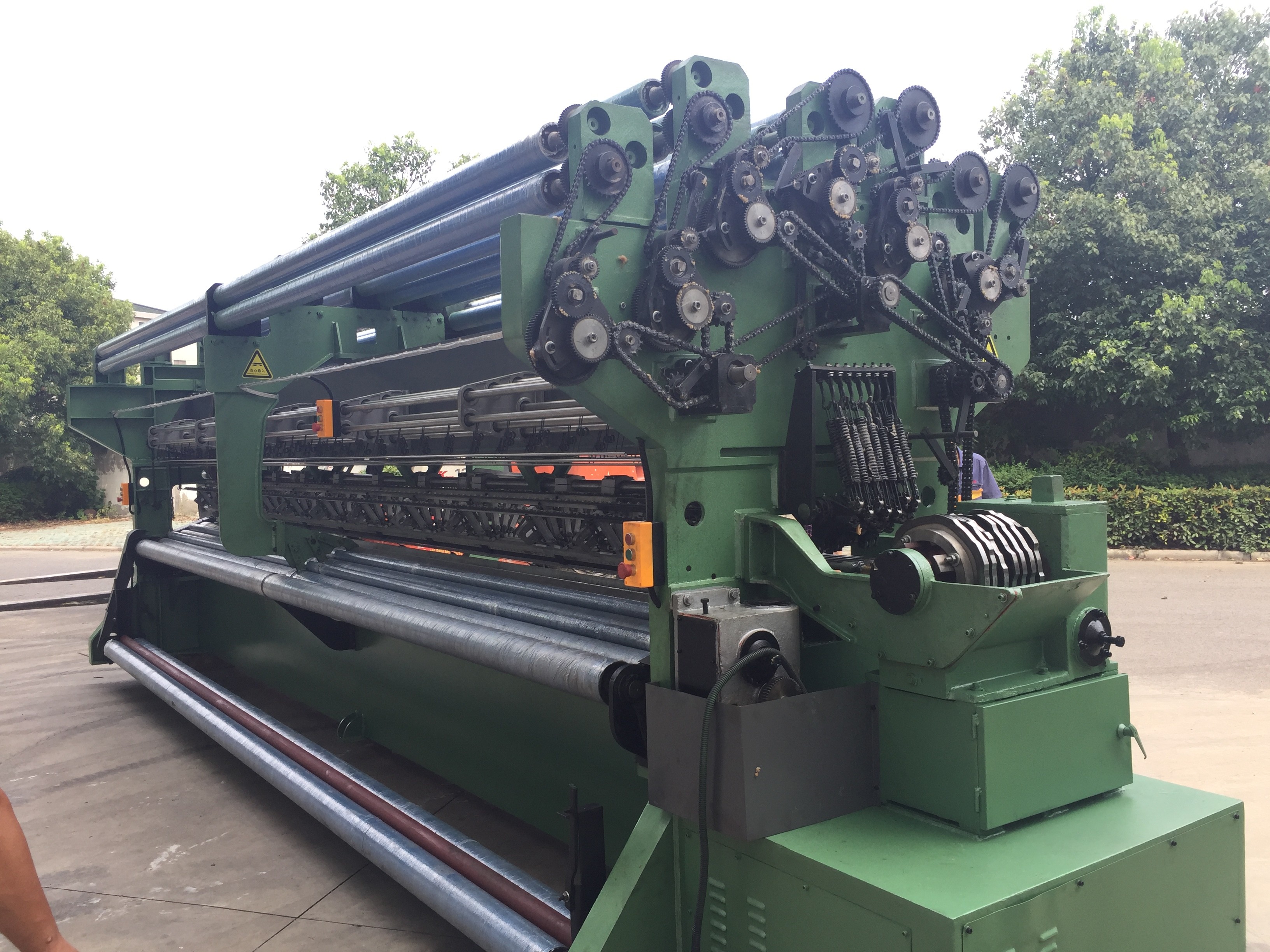 Reusable Fruit And Vegetable Bags Raschel Warp Knitting Machine