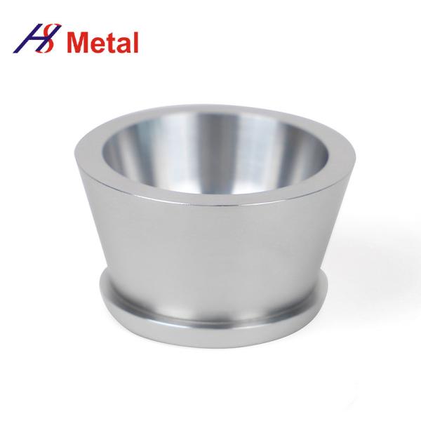 Sintered Tungsten Crucible Purity 99.95% For Quartz Glass And Rare Earth