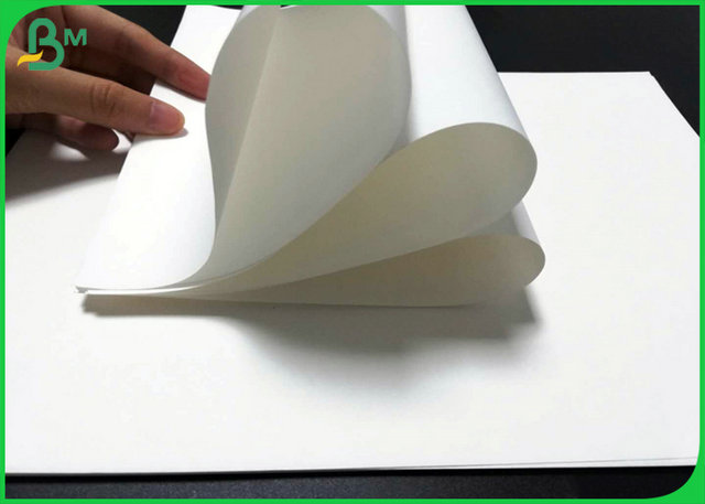 50g FDA Approved Sack Kraft Paper Natural White Stiffness For Making Toast Bag