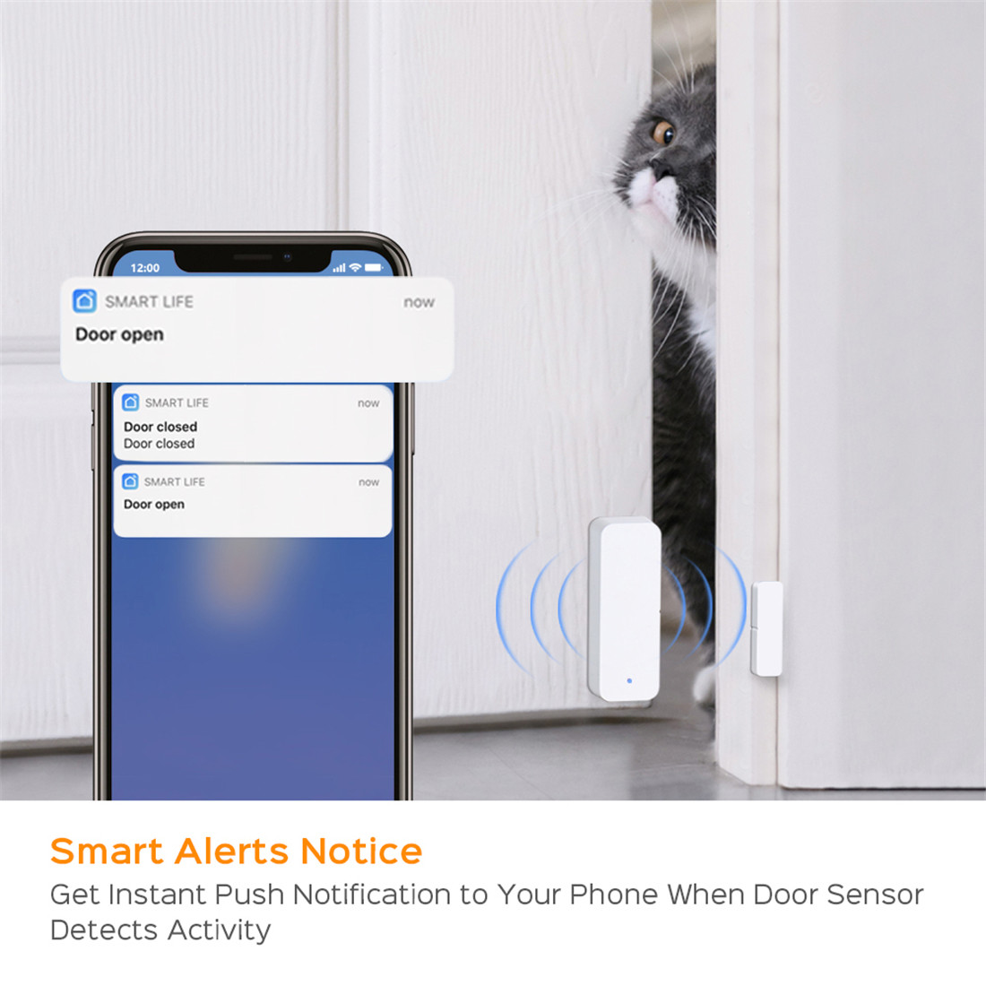 Tuya Smart Zigbee Door Window Contact Sensor(WL-19DWZ)