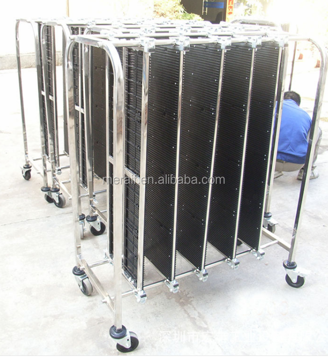 esd smt reel storage cart SMT Reel Trolley/PCB Protection Device ESD Storage Trolley Rack/ESD SMT Reel Shelving Trolley for sale