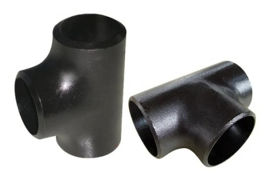 ASME B16.5 WP321 / 347 150 # Stainless Steel Equal Tee Pipe Fitting Black Painting