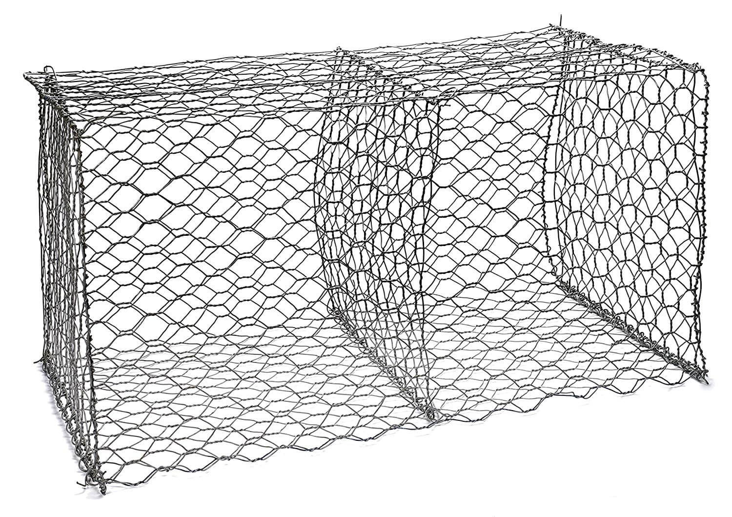 Iron Wire Mesh Gabion Garden Retaining Wall 2*1*1m 200x100x50mm