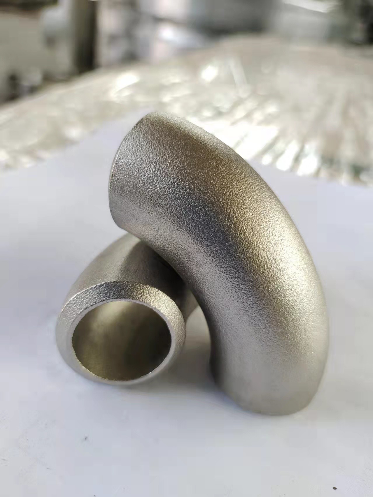 Sch 80 90 Degree Carbon Steel Elbow A234 WPB MSS Seamless 1-1/2'' For Connect