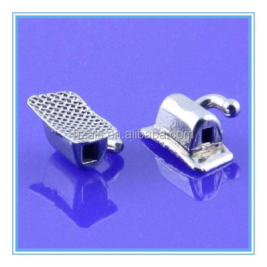 Orthodontic Dental Teeth Metal Buccal Tube Convertible 1st Molar MBT Bracket .022 Slot