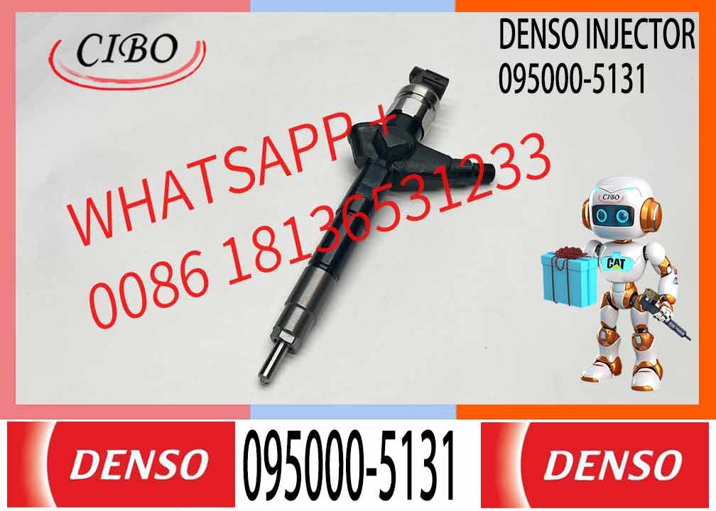 High Quality Common Rail Fuel Injector 095000-0510 095000-5070 095000-5131 095000-5132 16600-AW400