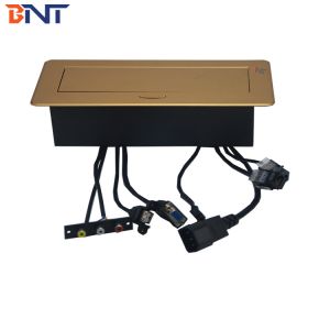 2019 new socket pop up type table hidden media socket with universal power for