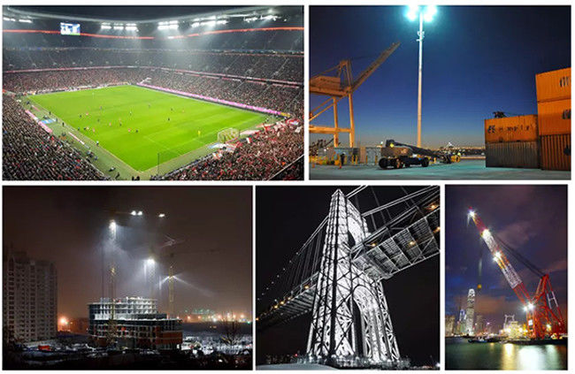 400W Airport High Output LED Flood Lights Meanwell / Inventronics Driver High Brightness