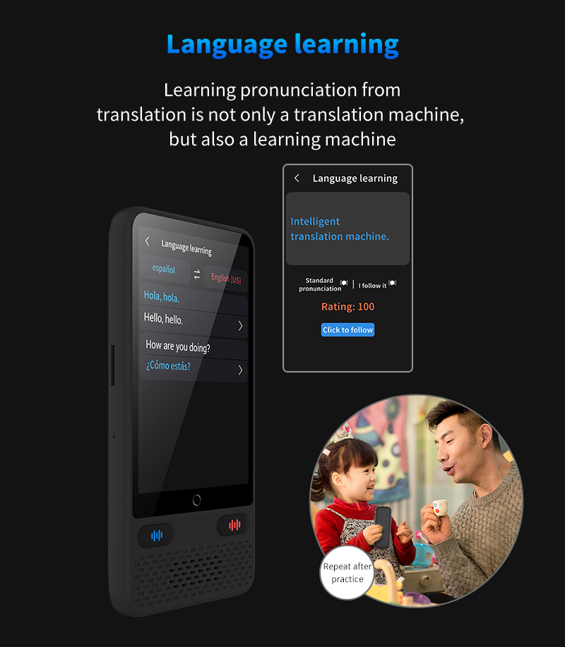 Real Time Smart Language Translator Interpretation Machine Text Translation For Travel Business