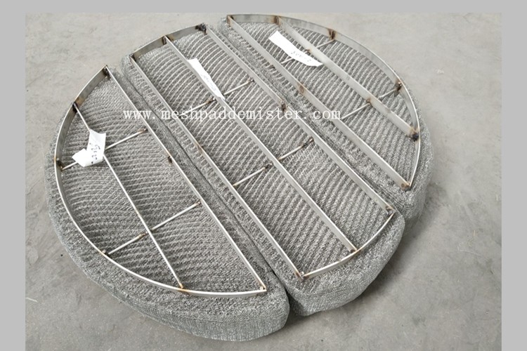 Knitted Diameter 500mm Demister Mist Eliminator Ss304