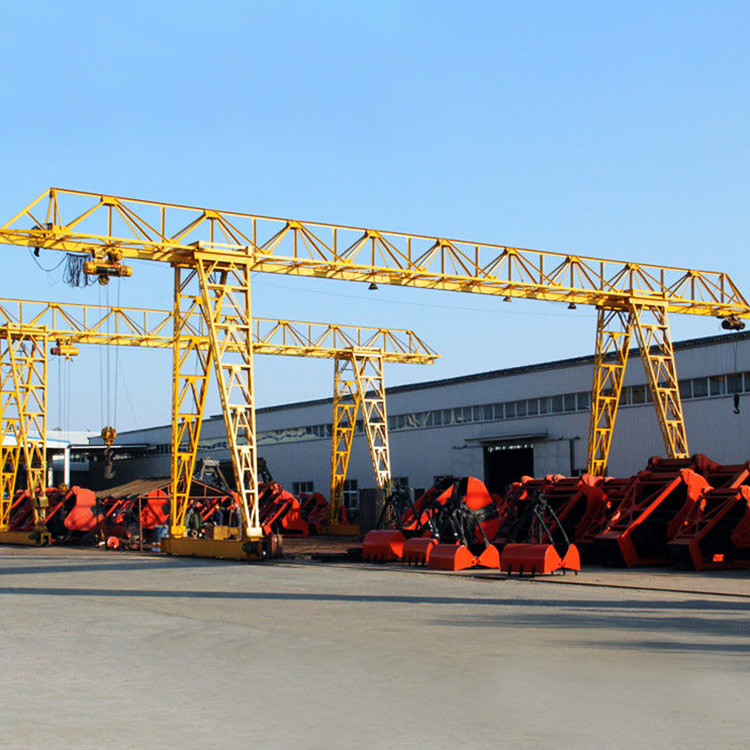 Electric Hoist Single Beam Gantry Crane MH Type 3.2ton To 32ton Lifting Capacity