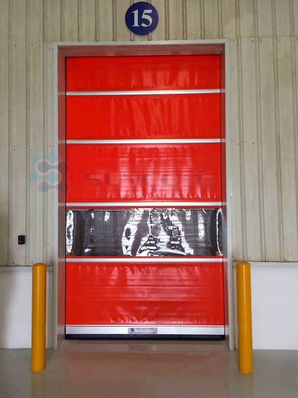 High Performance Industrial High Speed Door Large Size for Indoor Use