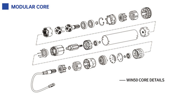 50mm O-Belt Pulleys Curved Conveyor Motorized Drive Roller Covered With PVC Taper Sleeve