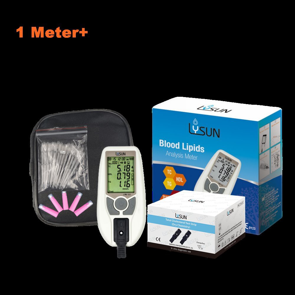 LYSUN Hot Medical Equipment Total Cholesterol Creatinine Meter Dry Biochemical Analyzer Renal Function Analysis Meter