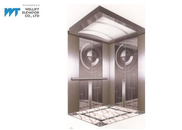 Fashionable Elevator Cabin Decoration Height 2300 / 2600MM With Personalized