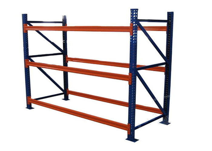 Customzied Strong Warehouse Pallet Shelving Racks With Welded Galvanized Wire Mesh Decking