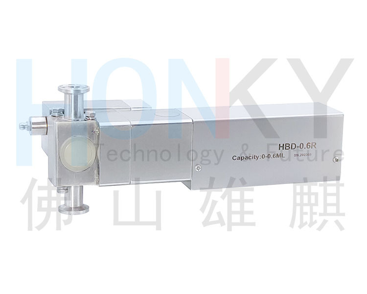 Micro Scale Battery Zin Paste Ceramic Filling Pump High Viscosity Servo Driven 0.6 Gram