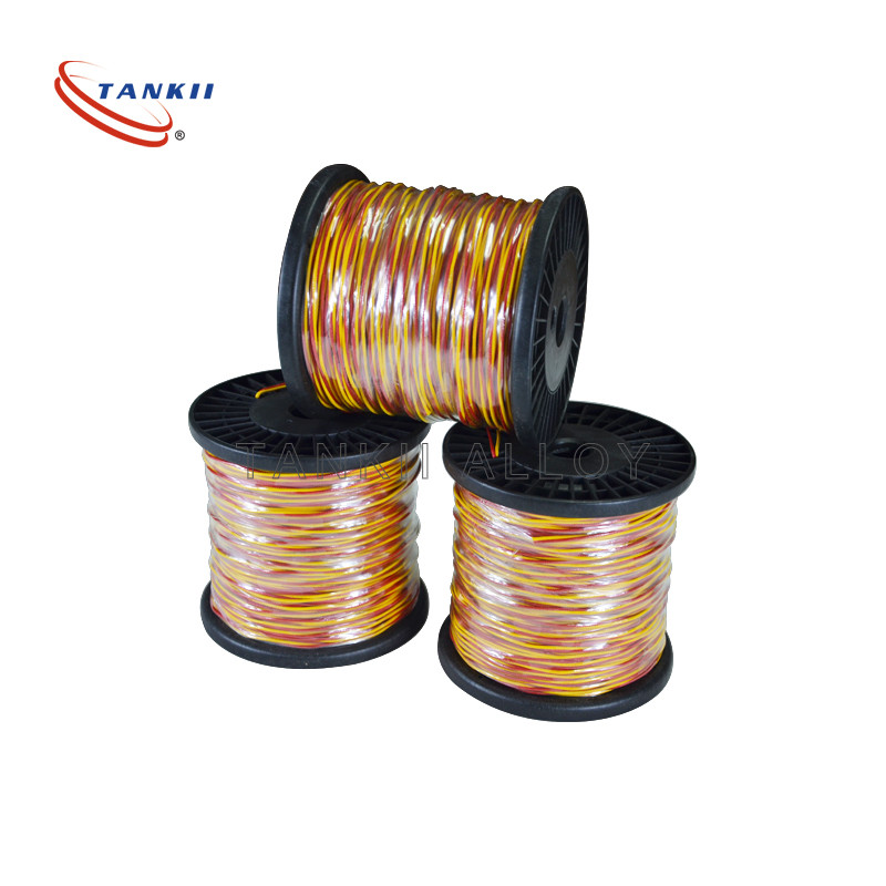 Fiberglass Insulated Thermocouple Extension Cable With 7/0.2mm Conductor For Connecting Sensor And Temperature Instrument