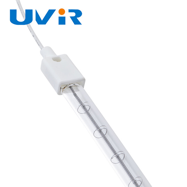 SK15S IR Halogen Lamps , Infared Tube Heater with white coating