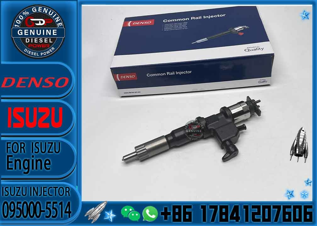 095000-5510 Auto Car Fuel Injector 095000-5514 Common Rail Injector 0950005511 8-97603415-2 For Isuzu
