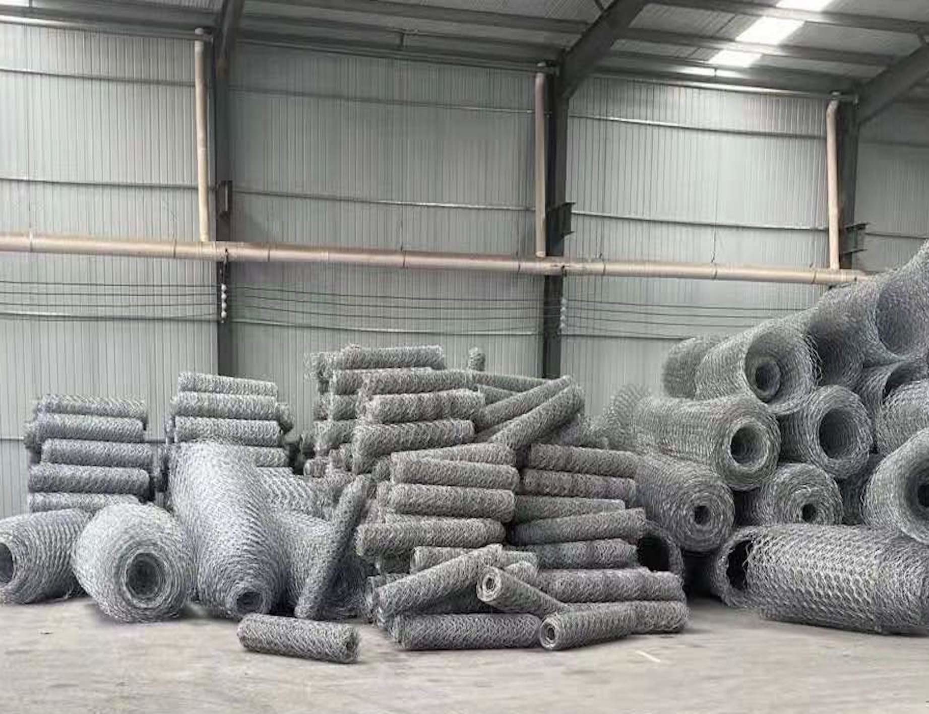 Oxidation Resistance Hexagonal Wire Mesh SS316 Solid Structure Hexagonal Netting
