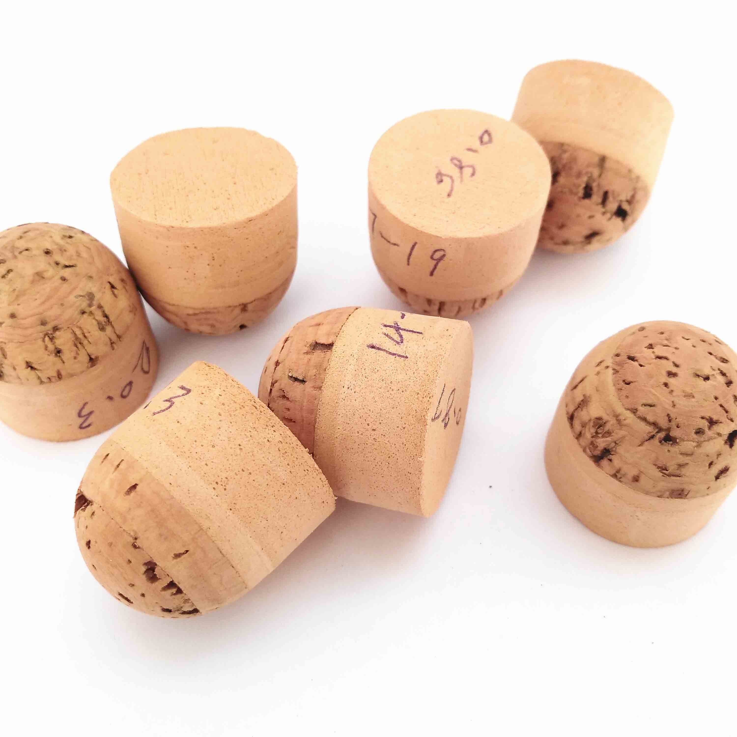 High Resilience Cork Discs Cork Base Shuttlecock Material Durable Flexibility